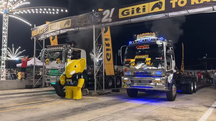 thailand giti truck fest custom trucks