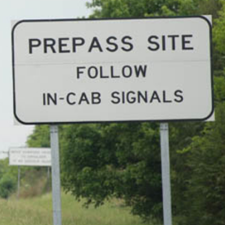 prepass available sign