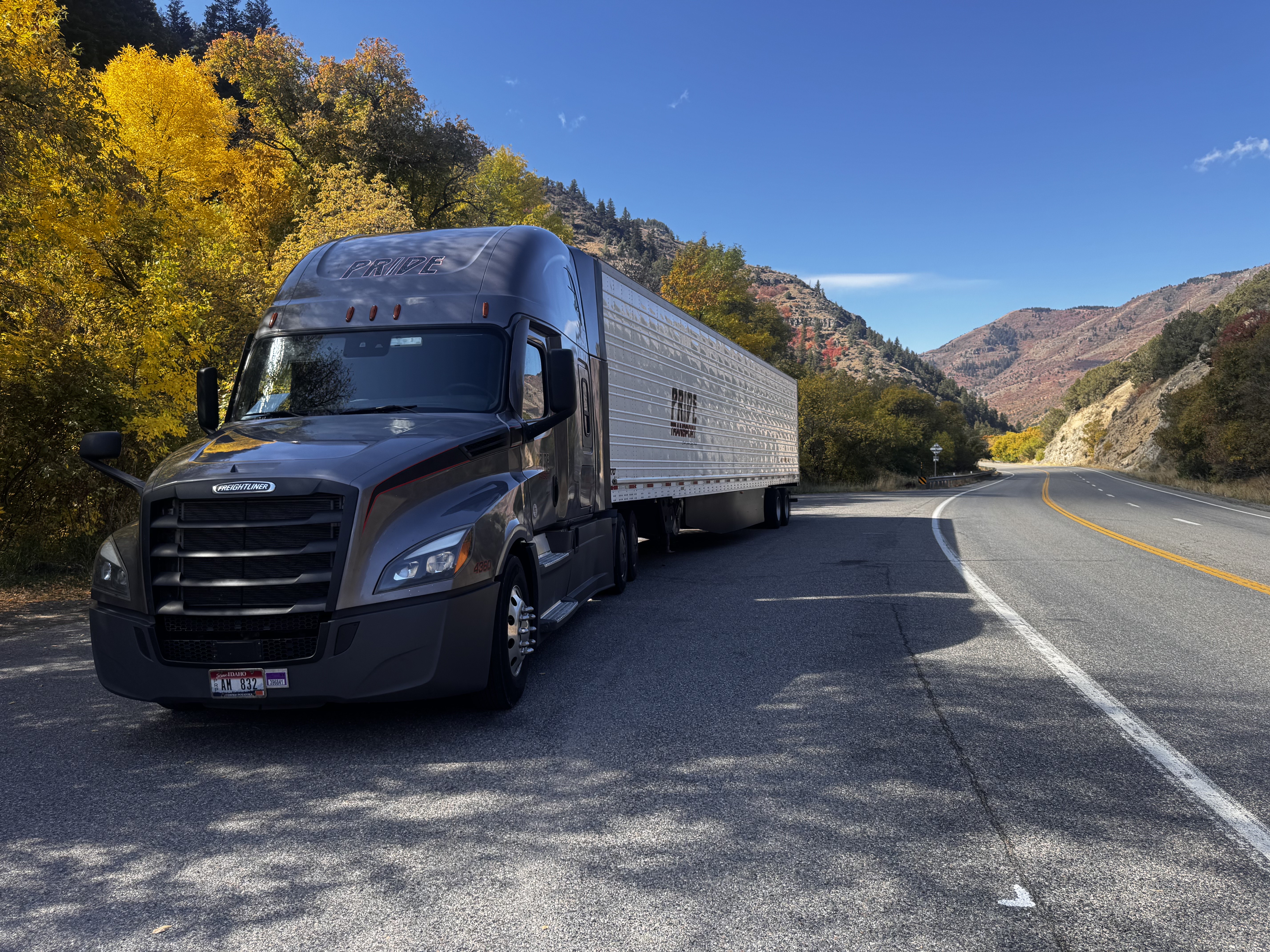 pride transport truck