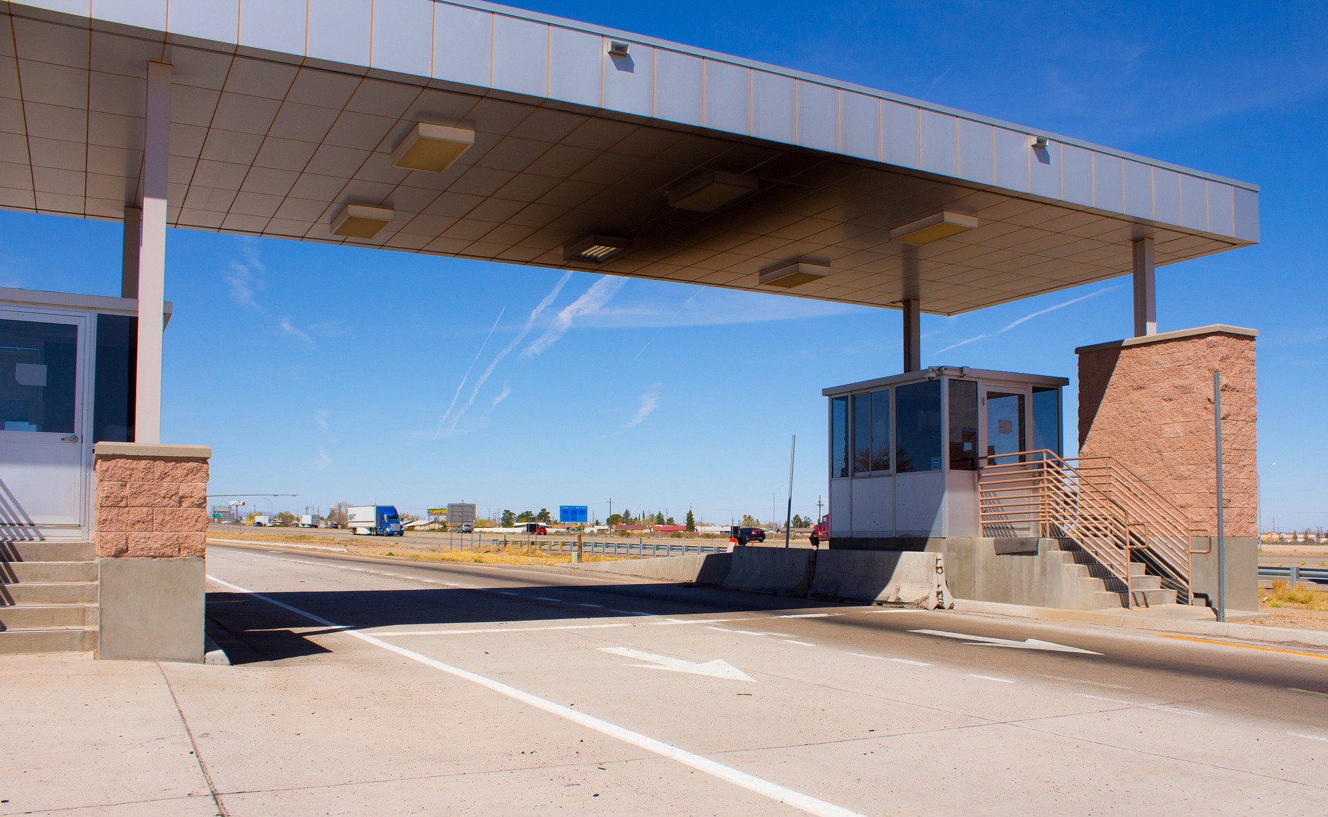 empty weigh station