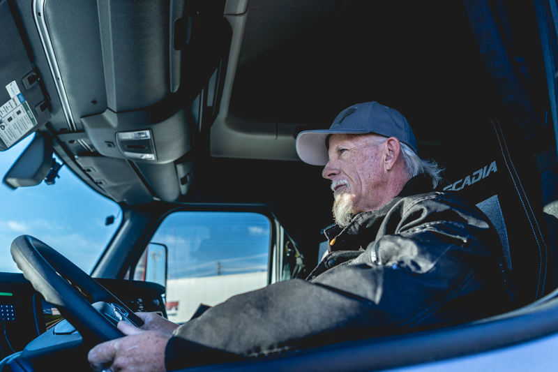 pride transport truck driver