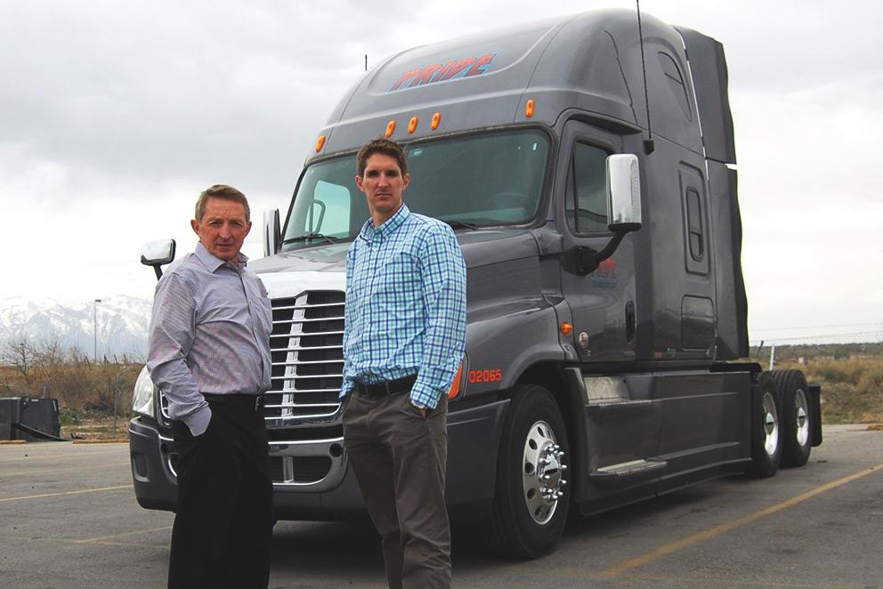 Jay England and Jeff England founder and CEO of Pride Transport