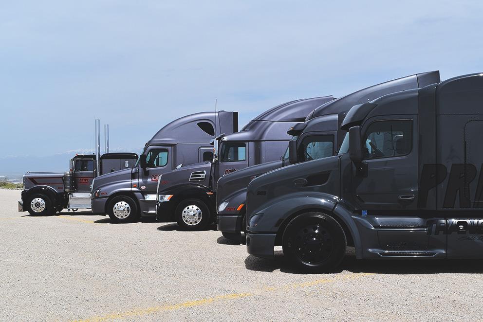 Pride Transport reaches 500 truck fleet milestone 2016