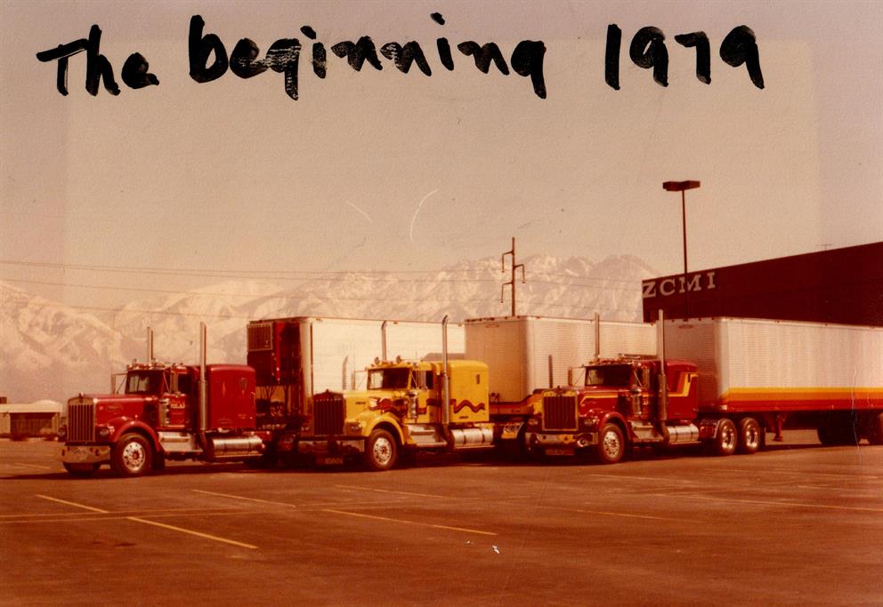 vintage semi trucks first trucks Pride Transport